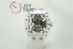 Richard Mille RM056 EUR 1:1 Best Edition Transparent Case Rubber Strap Tourbillon