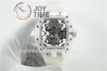 Richard Mille RM056 EUR 1:1 Best Edition Transparent Case Rubber Strap Tourbillon