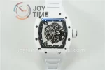 Richard Mille RM055 ZF 1:1 Best Edition Ceramic Case Rubber Strap NH05A