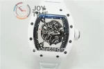 Richard Mille RM055 ZF 1:1 Best Edition Ceramic Case Rubber Strap NH05A