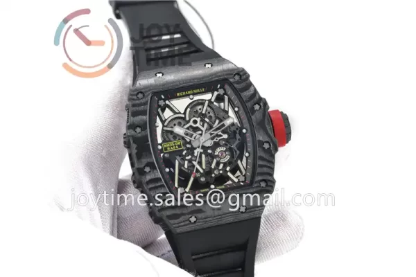 Richard Mille RM035-02 ZF 1:1 Best Edition  Real NTPT Rubber Strap NH05A