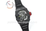 Richard Mille RM035-02 ZF 1:1 Best Edition  Real NTPT Rubber Strap NH05A