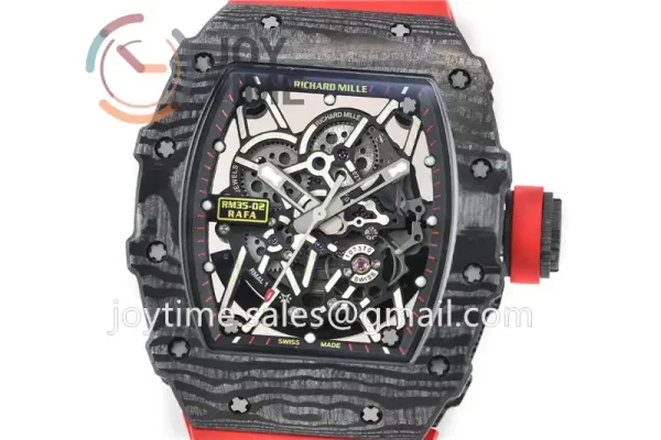 Richard Mille RM035-02 ZF 1:1 Best Edition  Real NTPT Rubber Strap NH05A