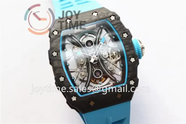 Richard Mille RM053-01 JBF 1:1 Best Edition NTPT Rubber Strap Tourbillon