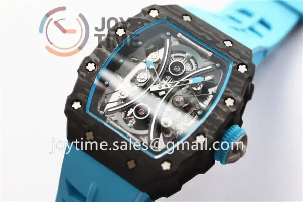 Richard Mille RM053-01 JBF 1:1 Best Edition NTPT Rubber Strap Tourbillon