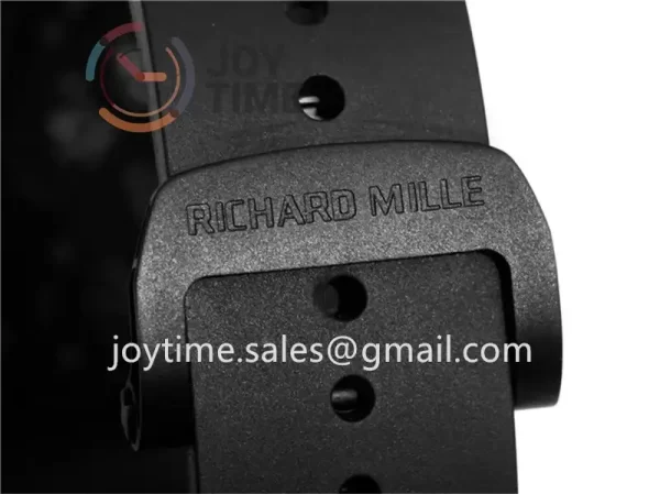 Richard Mille RM001 JBF 1:1 Best Edition PVD Case Rubber Strap Tourbillon