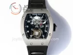 Richard Mille RM001 JBF 1:1 Best Edition SS Case Rubber Strap Tourbillon