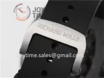 Richard Mille RM001 JBF 1:1 Best Edition SS Case Rubber Strap Tourbillon