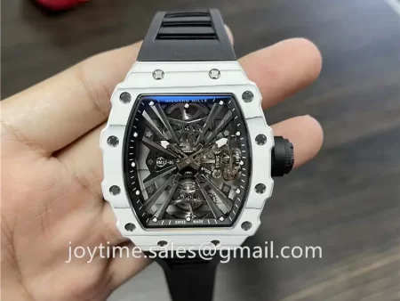 Richard Mille RM12-01 1:1 Best Edition NTPT Rubber Strap Tourbillon