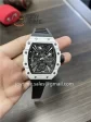 Richard Mille RM12-01 1:1 Best Edition NTPT Rubber Strap Tourbillon