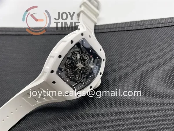 Richard Mille RM055 BBR 1:1 Best Edition Ceramic Case Rubber Strap Clone RMUL2