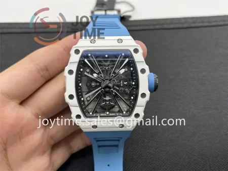 Richard Mille RM12-01 1:1 Best Edition NTPT Rubber Strap Tourbillon