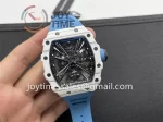 Richard Mille RM12-01 1:1 Best Edition NTPT Rubber Strap Tourbillon