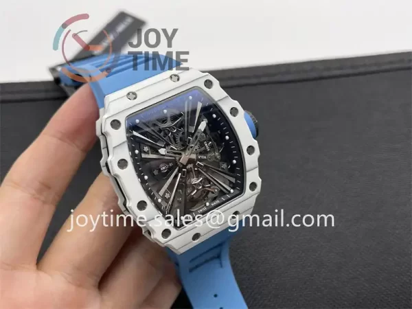 Richard Mille RM12-01 1:1 Best Edition NTPT Rubber Strap Tourbillon