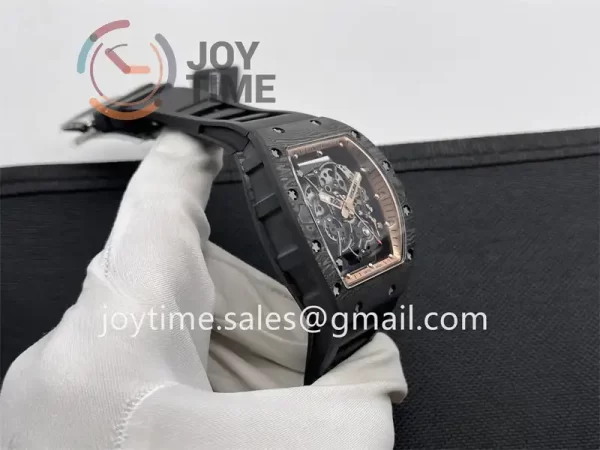 Richard Mille RM055 BBR 1:1 Best Edition NTPT Case Rubber Strap Clone RMUL2