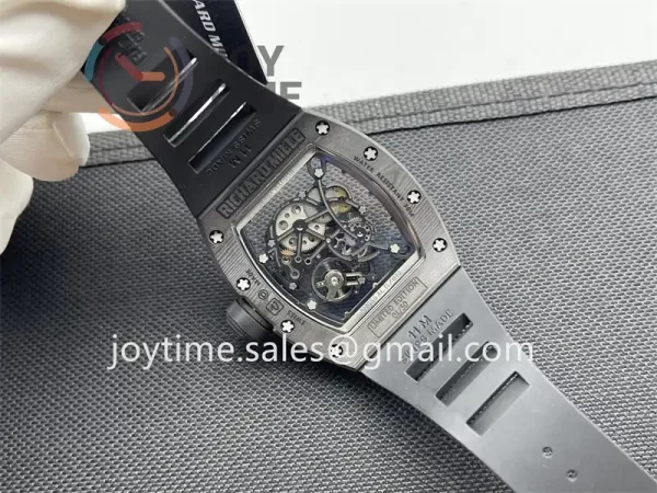 Richard Mille RM055 BBR 1:1 Best Edition NTPT Case Rubber Strap Clone RMUL2