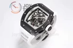 Richard Mille RM055 BBR 1:1 Best Edition Ceramic Case Rubber Strap Clone RMUL2