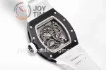 Richard Mille RM055 BBR 1:1 Best Edition Ceramic Case Rubber Strap Clone RMUL2