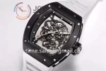 Richard Mille RM055 BBR 1:1 Best Edition Ceramic Case Rubber Strap Clone RMUL2