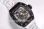 Richard Mille RM055 BBR 1:1 Best Edition Ceramic Case Rubber Strap Clone RMUL2