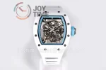 Richard Mille RM055 BBR 1:1 Best Edition Ceramic Case Rubber Strap Clone RMUL2