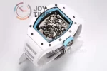 Richard Mille RM055 BBR 1:1 Best Edition Ceramic Case Rubber Strap Clone RMUL2