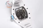 Richard Mille RM055 BBR 1:1 Best Edition Ceramic Case Rubber Strap Clone RMUL2