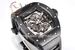 Richard Mille RM055 BBR 1:1 Best Edition Ceramic Case Rubber Strap Clone RMUL2