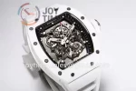 Richard Mille RM055 BBR 1:1 Best Edition Ceramic Case Rubber Strap Clone RMUL2