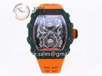 Richard Mille RM21-02 RMF 1:1 Best Edition NTPT Rubber Strap Tourbillon