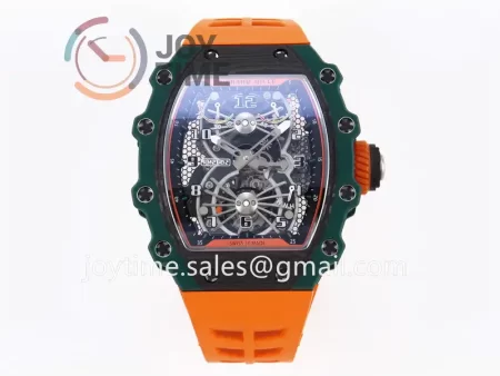 Richard Mille RM21-02 RMF 1:1 Best Edition NTPT Rubber Strap Tourbillon