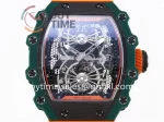 Richard Mille RM21-02 RMF 1:1 Best Edition NTPT Rubber Strap Tourbillon