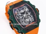 Richard Mille RM21-02 RMF 1:1 Best Edition NTPT Rubber Strap Tourbillon