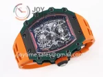 Richard Mille RM21-02 RMF 1:1 Best Edition NTPT Rubber Strap Tourbillon