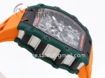 Richard Mille RM21-02 RMF 1:1 Best Edition NTPT Rubber Strap Tourbillon