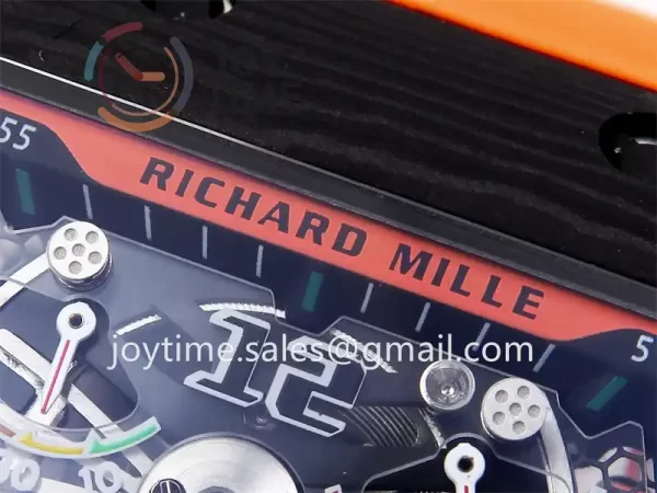 Richard Mille RM21-02 RMF 1:1 Best Edition NTPT Rubber Strap Tourbillon