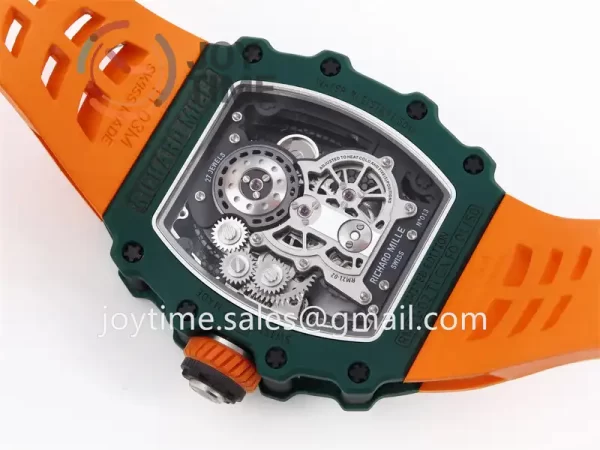 Richard Mille RM21-02 RMF 1:1 Best Edition NTPT Rubber Strap Tourbillon