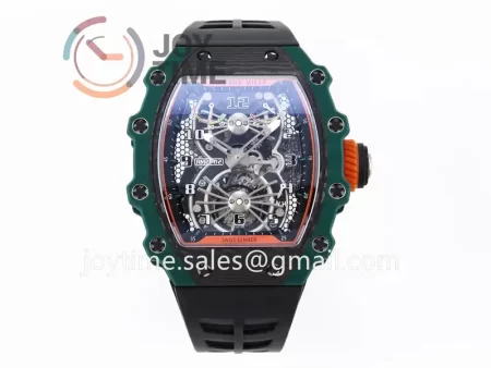 Richard Mille RM21-02 RMF 1:1 Best Edition NTPT Rubber Strap Tourbillon