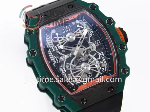 Richard Mille RM21-02 RMF 1:1 Best Edition NTPT Rubber Strap Tourbillon