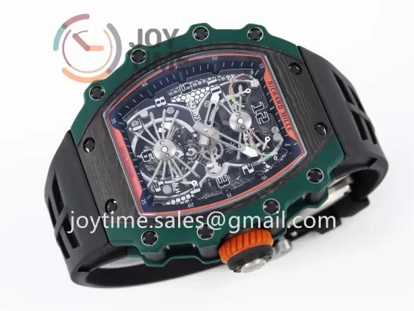 Richard Mille RM21-02 RMF 1:1 Best Edition NTPT Rubber Strap Tourbillon