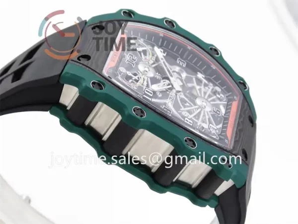 Richard Mille RM21-02 RMF 1:1 Best Edition NTPT Rubber Strap Tourbillon