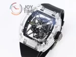 Richard Mille RM035-01 Sonic 1:1 Best Edition Transparent Case Rubber Strap Clone RMUL3