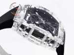 Richard Mille RM035-01 Sonic 1:1 Best Edition Transparent Case Rubber Strap Clone RMUL3