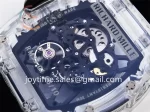 Richard Mille RM035-01 Sonic 1:1 Best Edition Transparent Case Rubber Strap Clone RMUL3