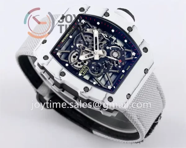 Richard Mille RM35-01 BBR 1:1 Best Edition NTPT Case Nylon Strap Clone RMUL3