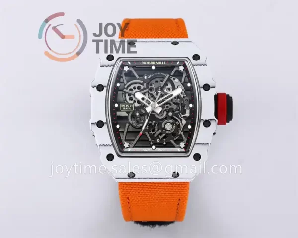 Richard Mille RM35-01 BBR 1:1 Best Edition NTPT Case Nylon Strap Clone RMUL3