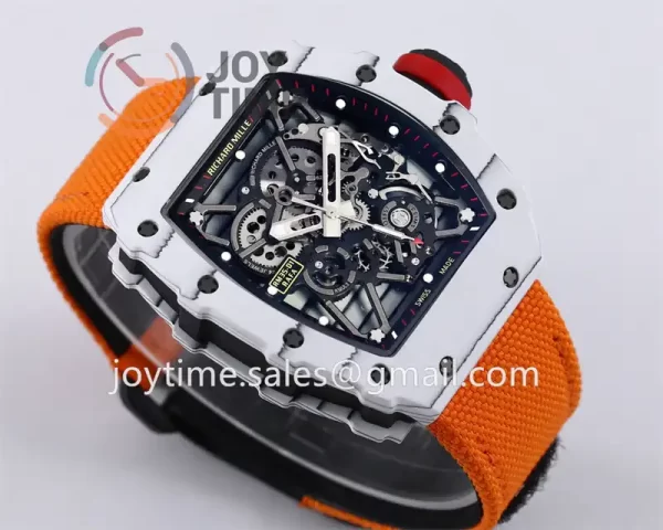 Richard Mille RM35-01 BBR 1:1 Best Edition NTPT Case Nylon Strap Clone RMUL3