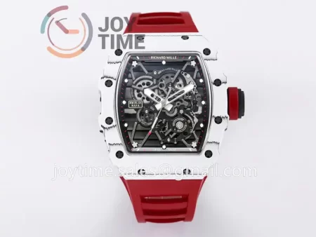 Richard Mille RM35-01 BBR 1:1 Best Edition NTPT Case Rubber Strap Clone RMUL3