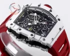 Richard Mille RM35-01 BBR 1:1 Best Edition NTPT Case Rubber Strap Clone RMUL3