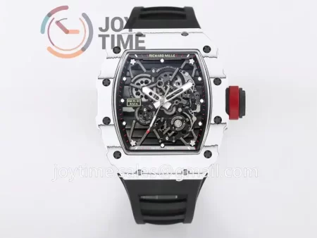 Richard Mille RM35-01 BBR 1:1 Best Edition NTPT Case Rubber Strap Clone RMUL3